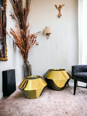 Luxe Gold Vase (Large)