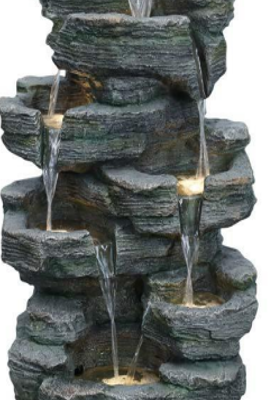 Polyresin water fountain